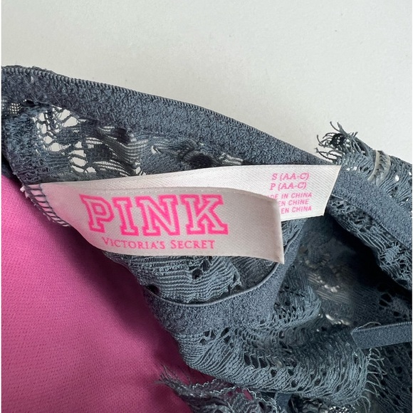 PINK Lace Bralette - Picture 3 of 3